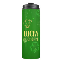 St Patricks Day Lucky Charm Ierse Tumbler