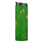 St Patricks Day Lucky Charm Ierse Tumbler Thermosbeker (Geroteerd rechts)