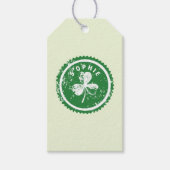 St. Patrick's Day Lucky Clover Cadeaulabel (Voorkant)