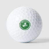 St. Patrick's Day Lucky Clover  Golfballen (Voorkant)