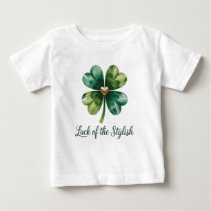 St. Patrick's Day Lucky Clover Gouden Hart Groene