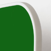 St Patricks Day Lucky Clover Green Stripe Iers Pickleball Paddle (Links Detail)