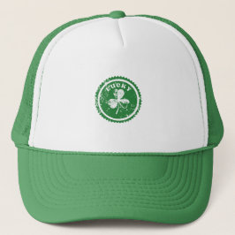 St. Patrick's Day Lucky Clover  Trucker Pet