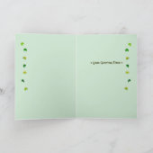 St. Patrick's Day Lucky Dance Template Kaart (Binnen)