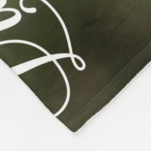 St. Patrick's Day Lucky Dog Custom Foto Fleece Deken (Hoek)