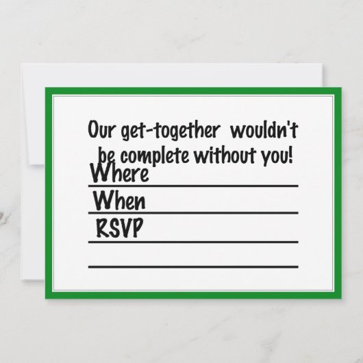 St Patrick's Day Lucky Dog Kaart (Achterkant)