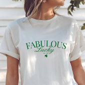 St. Patrick's Day Lucky en een geweldig T-shirt