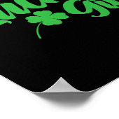 St. Patrick's Day Lucky Girl Poster (Hoek)