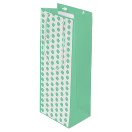 St. Patrick's Day Lucky Green Clover Shamrock Wijn Cadeautas