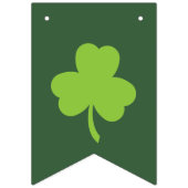 St. Patrick's Day Lucky Green Clover Vlaggetjes (Tweede vlag)