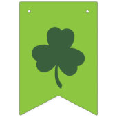 St. Patrick's Day Lucky Green Clover Vlaggetjes (Derde vlag)