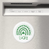 St.Patricks Day Lucky Green Magnet (Insitu (Vaatwasser))