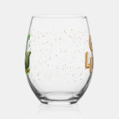 St. Patrick's Day Lucky Hedgehogs Wijnglas Zonder Voet (Links)
