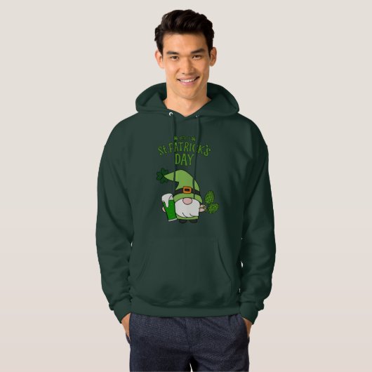 St. Patrick's Day Lucky Hoodie (Voorkant volledig)