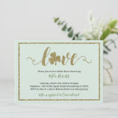 St. Patrick's Day Lucky in Love Vrijgezellenfeest Kaart (Staand voorkant)