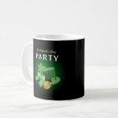 St. Patricks Day Lucky Irish - Funny Lucky Irish Koffiemok (Voorkant links)