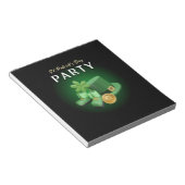 St. Patricks Day Lucky Irish - Funny Lucky Irish Notitieblok (Schuin)