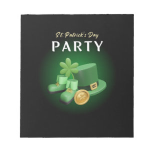 St. Patricks Day Lucky Irish - Funny Lucky Irish Notitieblok