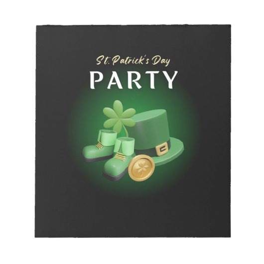 St. Patricks Day Lucky Irish - Funny Lucky Irish Notitieblok (Voorkant)