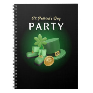 St. Patricks Day Lucky Irish - Funny Lucky Irish Notitieboek