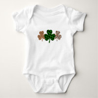 St Patricks Day Lucky Irish Green Plaid Shamrock