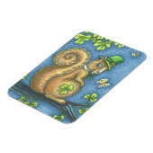 St. Patrick's Day LUCKY IRISH SQUIRREL MAGNET Magneet (Linkerzijde)