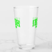 St Patrick's Day Lucky Irish stijlvol Glas (Links)