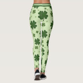 St. Patrick's Day Lucky Legs in Motion Leggings (Achterkant)