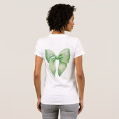 St. Patricks Day Lucky Mama 4 Leaf Clover Shirt (Achterkant volledig)