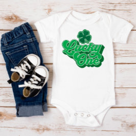 St. Patrick's Day Lucky One Baby Body Romper