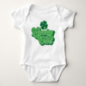 St. Patrick's Day Lucky One Baby Body Romper (Voorkant)