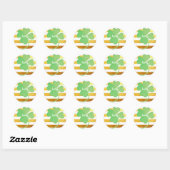St. Patrick's Day Lucky Ronde Sticker (Vel)