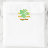 St. Patrick's Day Lucky Ronde Sticker (Tas)