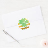 St. Patrick's Day Lucky Ronde Sticker (Envelop)
