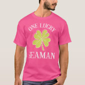 St Patricks Day Lucky Seaman T-shirt (Voorkant)