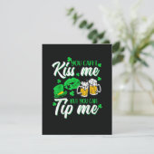 St. Patrick's Day Lucky Shamrock Feestdagenkaart (Staand voorkant)