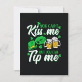 St. Patrick's Day Lucky Shamrock Feestdagenkaart (Voorkant)