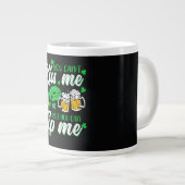 St. Patrick's Day Lucky Shamrock  Grote Koffiekop (Voorkant rechts)