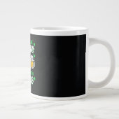 St. Patrick's Day Lucky Shamrock  Grote Koffiekop (Rechts)