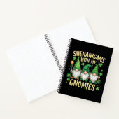 St. Patrick's Day Lucky Shamrock Kabouter Notitieboek (Binnen)