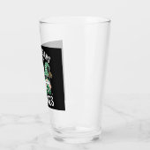 St Patricks Day Lucky Shamrock Leopard Gnomes Glas (Links)
