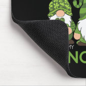 St. Patrick's Day Lucky Shamrock Luipaard Kabouter Muismat (Hoek)