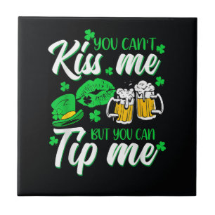 St. Patrick's Day Lucky Shamrock Tegeltje