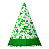 St. Patrick's Day Lucky Shamrocks Persoonlijk Feesthoedjes (Achterkant)