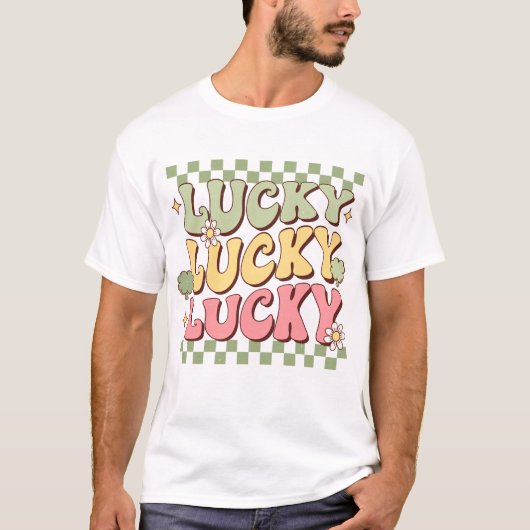 St Patrick's Day Lucky T-shirt (Voorkant)