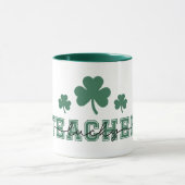 St. Patrick's Day Lucky Teacher Mok (Midden)