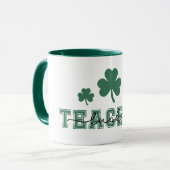 St. Patrick's Day Lucky Teacher Mok (Voorkant links)
