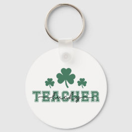 St. Patrick's Day Lucky Teacher Sleutelhanger