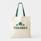 St. Patrick's Day Lucky Teacher Tote Bag (Achterkant)