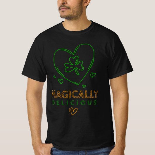 St. Patrick's Day Magically Delicious T-shirt (Voorkant)